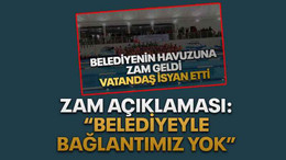 Zam açıklaması: “Belediyeyle bağlantımız yok”